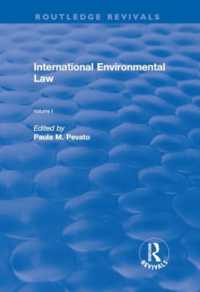 International Environmental Law, Volumes I and II (Routledge Revivals)