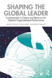 グローバル・リーダーの育成<br>Shaping the Global Leader : Fundamentals in Culture and Behavior for Optimal Organizational Performance