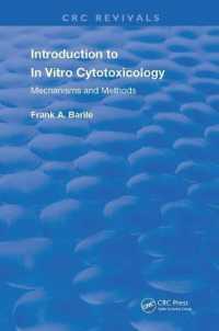 Introduction to in Vitro Cytotoxicology : Mechanisms and Methods -- Hardback (English Language Edition)