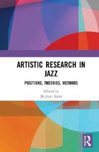 Artistic Research in Jazz : Positions, Theories, Methods