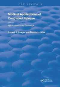 Medical Applications of Controlled Release (Routledge Revivals) -- Hardback
