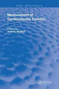 Measurement of Cardiovascular Function (Routledge Revivals) -- Paperback / softback