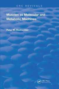 Muscles as Molecular and Metabolic Machines (Routledge Revivals) -- Paperback / softback