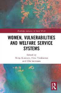 Women, Vulnerabilities and Welfare Service Systems (Routledge Advances in Social Work)