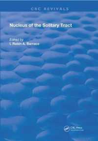 Nucleus of the Solitary Tract (Routledge Revivals) -- Paperback / softback