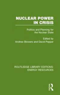 Nuclear Power in Crisis : Politics and Planning for the Nuclear State (Routledge Library Editions: Energy Resources)