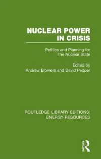 Nuclear Power in Crisis : Politics and Planning for the Nuclear State (Routledge Library Editions: Energy Resources)