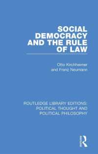 Social Democracy and the Rule of Law (Routledge Library Editions: Political Thought and Political Philosophy)