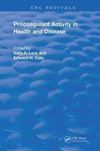 Role of Procoagulant Activity in Health and Disease (Routledge Revivals) -- Hardback