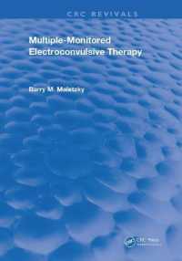 Multiple-monitored Electroconvulsive Therapy (Routledge Revivals) -- Hardback