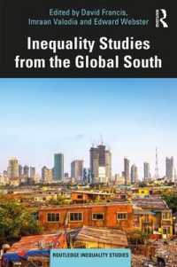 グローバル・サウスからの格差研究<br>Inequality Studies from the Global South (Routledge Inequality Studies)