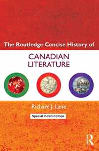 Routledge Concise History of Canadian Li -- Paperback