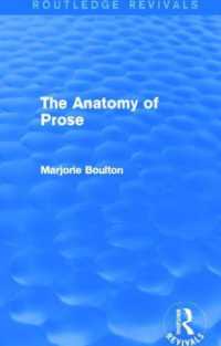 Anatomy of Prose Routledge Revivals -- Paperback