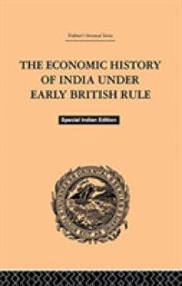Economic History of India under Early Br -- Paperback