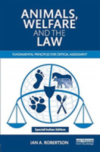 Animals Welfare & the Law -- Paperback