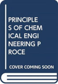 Principles of Chemical Engineering Proce -- Hardback