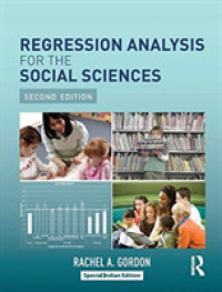 Regression Analysis for the Social Scien -- Paperback