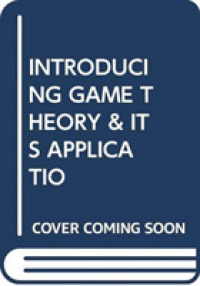 Introducing Game Theory & Its Applicatio -- Hardback