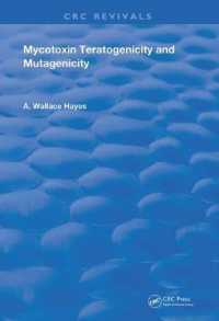 Mycotoxin Teratogenicity and Mutagenicity (Routledge Revivals)