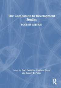 開発研究読本（第４版）<br>The Companion to Development Studies （4TH）