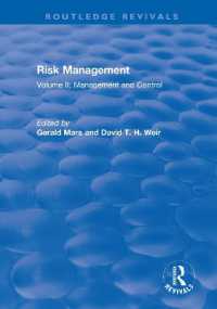 Risk Management : Volume II: Management and Control (Routledge Revivals)
