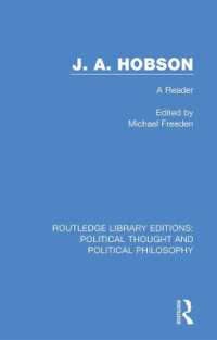 J. A. Hobson : A Reader (Routledge Library Editions: Political Thought and Political Philosophy)