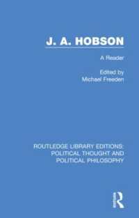 J. A. Hobson : A Reader (Routledge Library Editions: Political Thought and Political Philosophy)