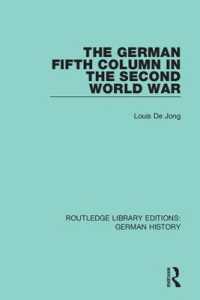 The German Fifth Column in the Second World War (Routledge Library Editions: German History)