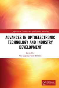 Advances in Optoelectronic Technology and Industry Development : Proceedings of the 12th International Symposium on Photonics and Optoelectronics (SOPO 2019), August 17-19, 2019, Xi'an, China (Symposium on Photonics and Optoelectronics: proceedings)