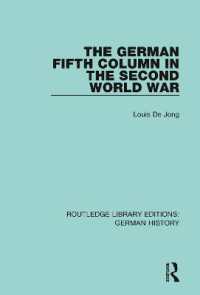 The German Fifth Column in the Second World War (Routledge Library Editions: German History)
