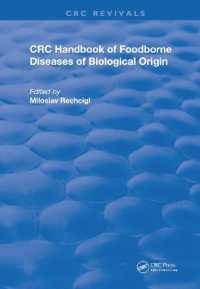 CRC Handbook of Foodborne Diseases of Biological Origin (Routledge Revivals)