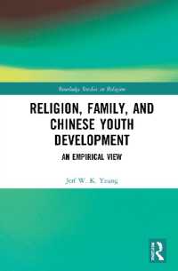 Religion, Family, and Chinese Youth Development : An Empirical View (Routledge Studies in Religion)