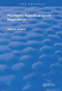 Psychiatric Aspects of Opiate Dependence (Routledge Revivals) -- Paperback / softback