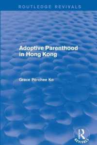 Adoptive Parenthood in Hong Kong (Routledge Revivals)