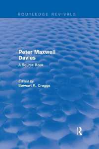 Peter Maxwell Davies : A Source Book (Routledge Revivals)