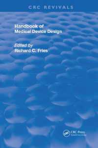 Handbook of Medical Device Design (Routledge Revivals)