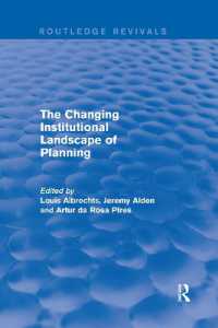 The Changing Institutional Landscape of Planning (Routledge Revivals)