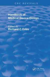 Handbook of Medical Device Design (Routledge Revivals)