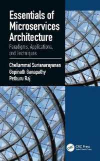 Essentials of Microservices Architecture : Paradigms, Applications, and Techniques