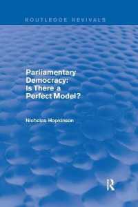 Parliamentary Democracy : Is There a Perfect Model? (Routledge Revivals)