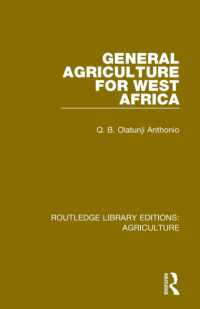 General Agriculture for West Africa (Routledge Library Editions: Agriculture)