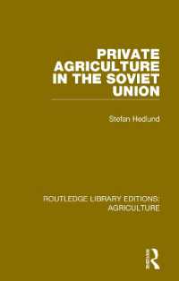 Private Agriculture in the Soviet Union (Routledge Library Editions: Agriculture)