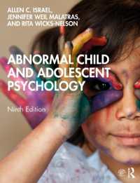 児童・青年の異常心理学（第９版）<br>Abnormal Child and Adolescent Psychology （9TH）