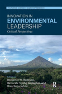 Innovation in Environmental Leadership : Critical Perspectives (Routledge Studies in Leadership Research)