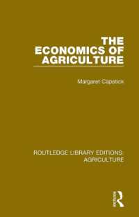 The Economics of Agriculture (Routledge Library Editions: Agriculture)