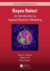 Ｒによるベイズ応用モデル化入門（テキスト）<br>Bayes Rules! : An Introduction to Applied Bayesian Modeling (Chapman & Hall/crc Texts in Statistical Science)