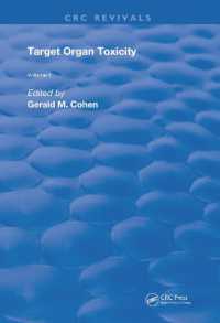 Target Organ Toxicity : Volume 1 (Routledge Revivals)