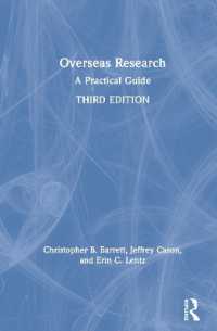 海外調査実践ガイド（第３版）<br>Overseas Research : A Practical Guide （3RD）