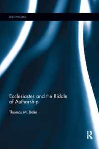 Ecclesiastes and the Riddle of Authorship (Bibleworld)
