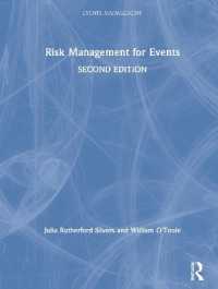 イベント・リスク管理（第２版）<br>Risk Management for Events (Events Management) （2ND）